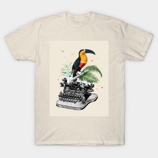 Tropical Retro Composition T-Shirt